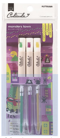 Kutsuwa DE002 HiLine Coloured Pencils - Assorted Colours